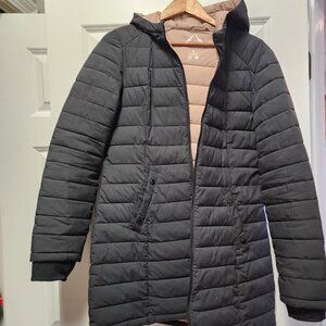 Women's large charcoal coat